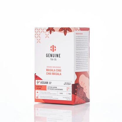 Pyramid Tea Bags - Organic Masala Chai Black Tea