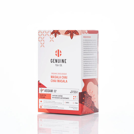 Pyramid Tea Bags - Organic Masala Chai Black Tea