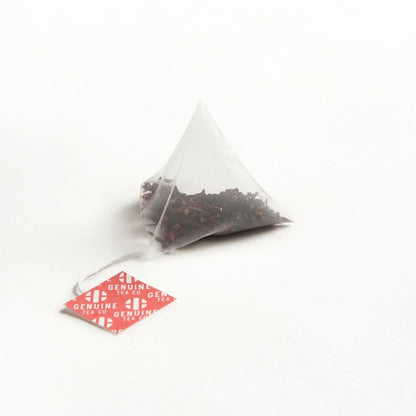 Pyramid Tea Bags - Organic Elderberry Hibiscus Herbal Tea