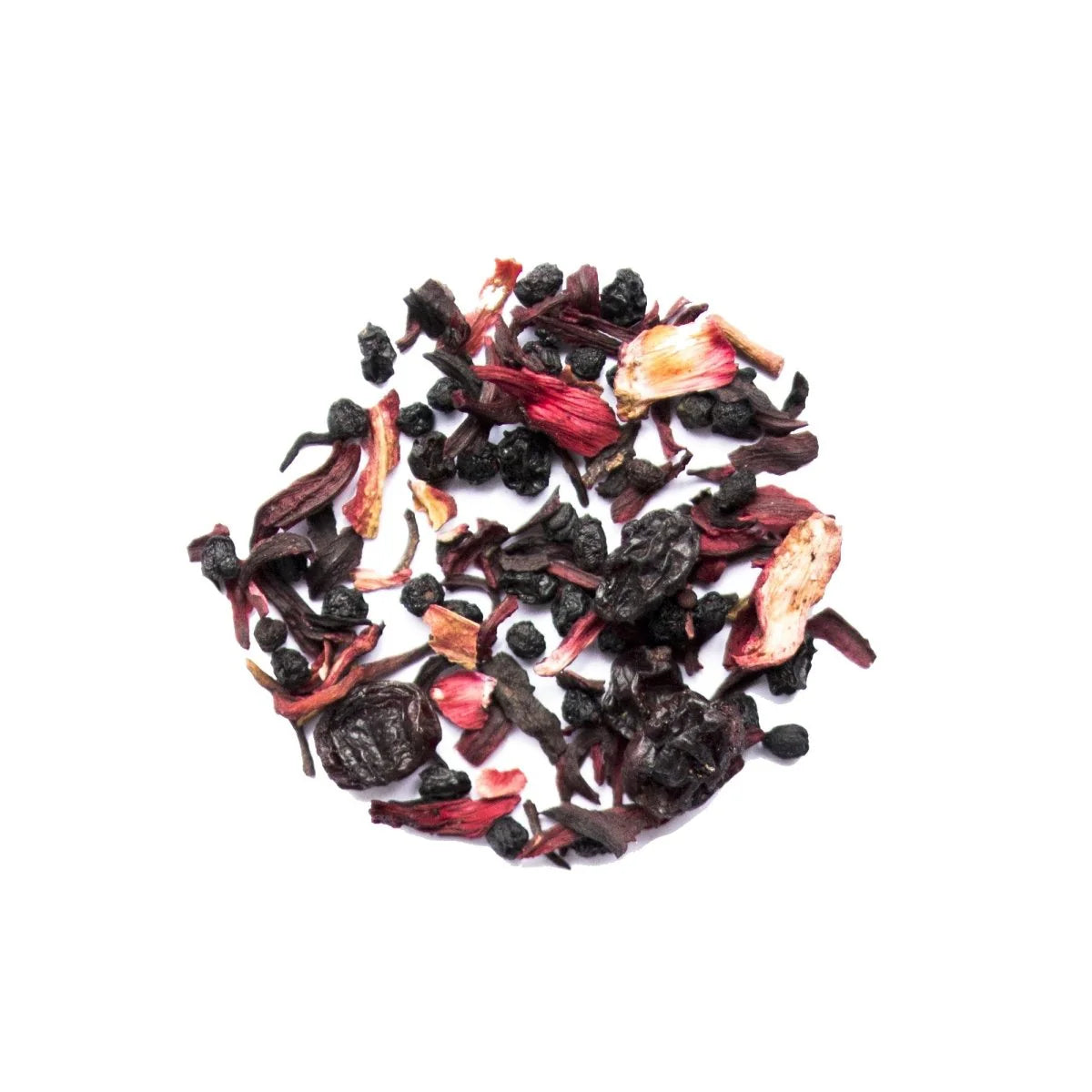 Pyramid Tea Bags - Organic Elderberry Hibiscus Herbal Tea