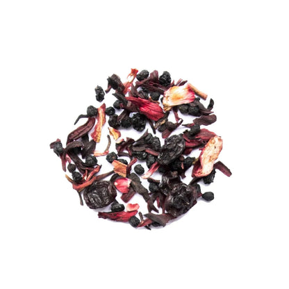 Pyramid Tea Bags - Organic Elderberry Hibiscus Herbal Tea